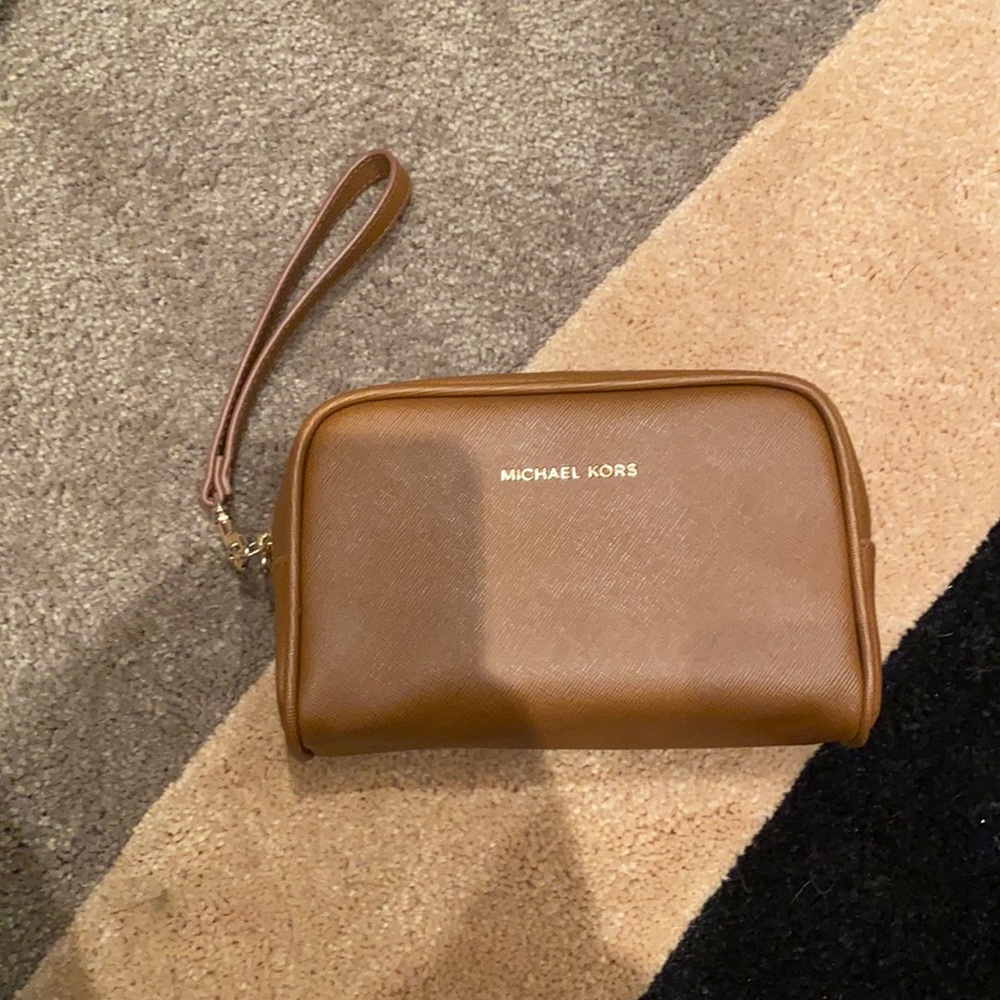 Brown Michael Kors clutch
